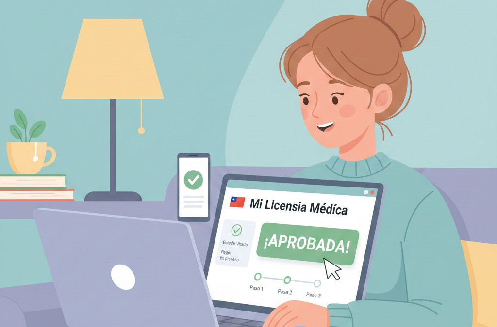 Revisa tu licencia médica en 3 pasos: Mira aquí si ya está aprobada
