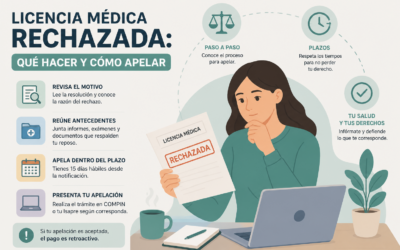 Licencia médica rechazada: qué hacer y cómo apelar en Chile (guía completa)